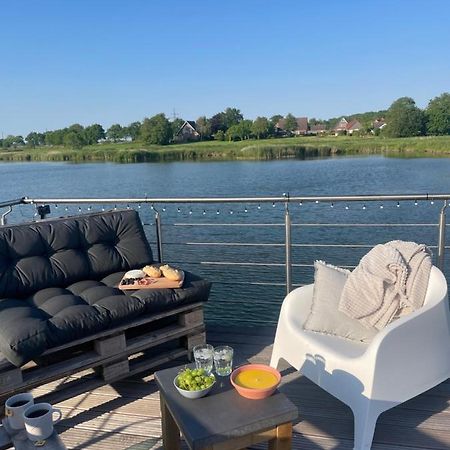 Hausboot Der Frieslaender Im Wangermeer 쉴리그 외부 사진