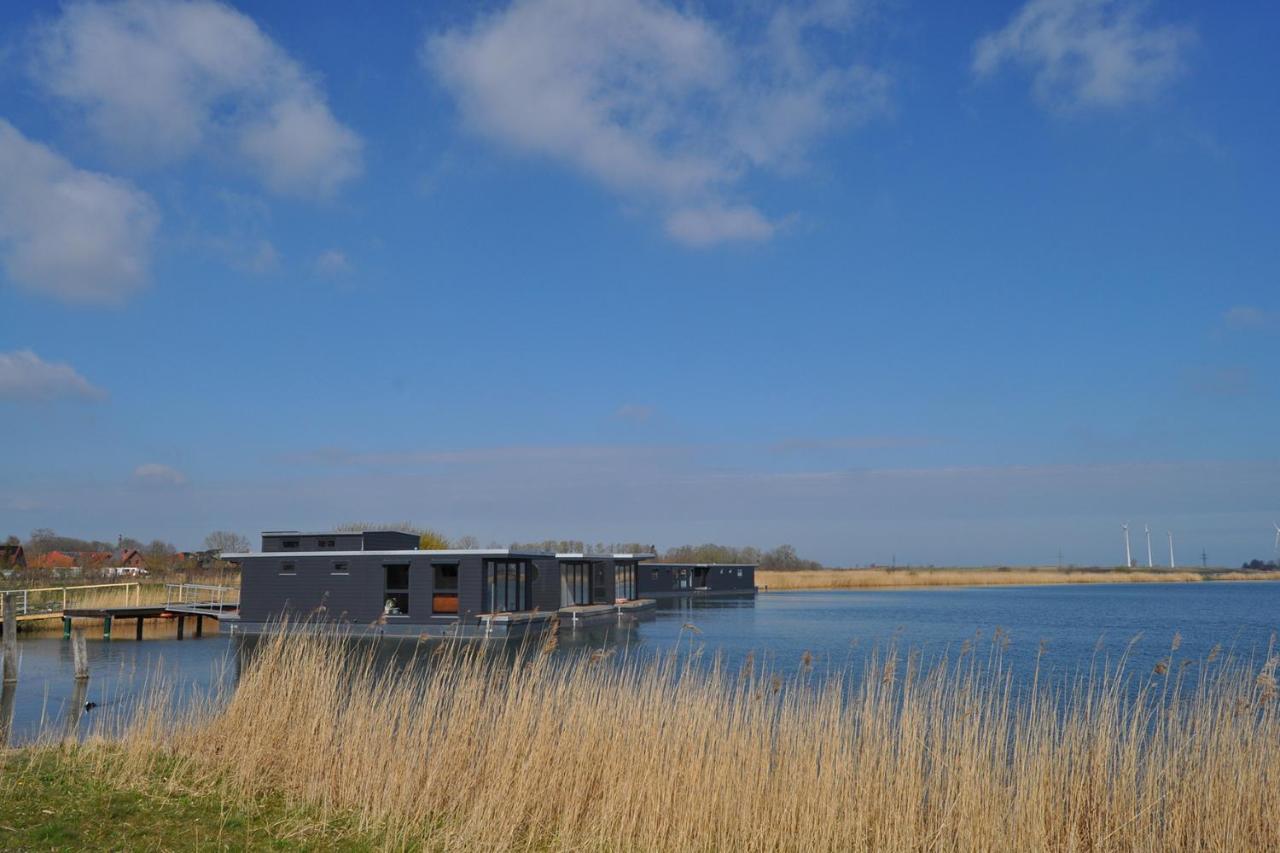 Hausboot Der Frieslaender Im Wangermeer 쉴리그 외부 사진
