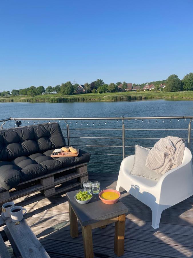 Hausboot Der Frieslaender Im Wangermeer 쉴리그 외부 사진